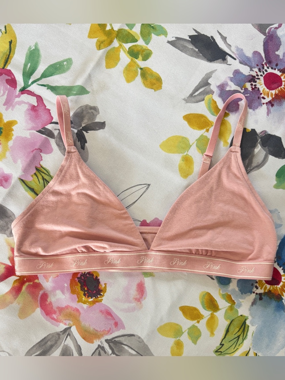 PINK - Women’s Light Pink Unlined Bralette